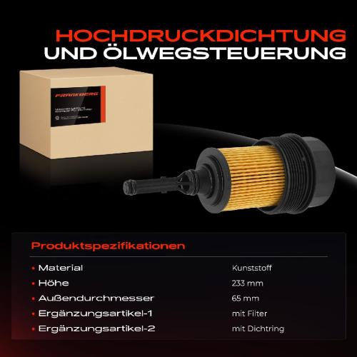 1x Deckel Ölfiltergehäuse für Mercedes-Benz W203 S203 W210 W211 S210 B903 B906 W639 Bild 1x Deckel Ölfiltergehäuse für Mercedes-Benz W203 S203 W210 W211 S210 B903 B906 W639