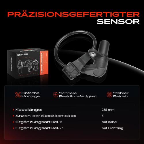 1x Kurbelwellensensor Impulsgeber für Chevrolet Aveo Kalos Matiz Spark Bild 1x Kurbelwellensensor Impulsgeber für Chevrolet Aveo Kalos Matiz Spark