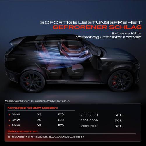 1x Klimakompressor für BMW X5 E70 3.0L 2006-2010 Bild 1x Klimakompressor für BMW X5 E70 3.0L 2006-2010