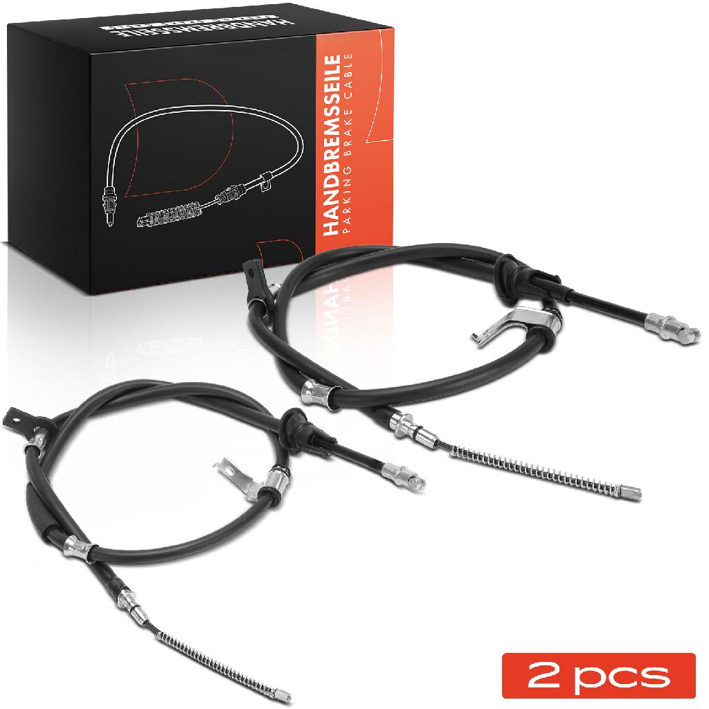 2x Seilzug Feststellbremse Hinterachse beidseitig für Hyundai Accent II LC Stufenheck 2000-2005