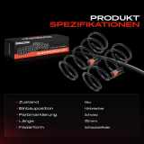 2x Fahrwerksfeder Hinterachse für Mitsubishi Pajero Pinin H6W H7W 1.8L 2.0L 1999-2007
