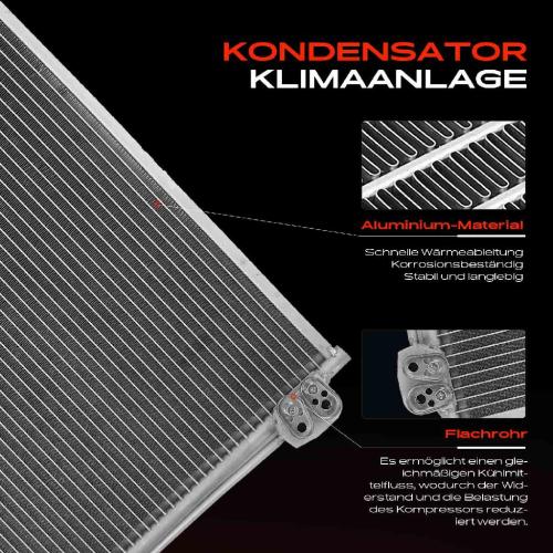 Frankberg 1x Kondensator Klimaanlage für Mercedes-Benz W447 B907 B910 Bj ab 14 Bild Frankberg 1x Kondensator Klimaanlage für Mercedes-Benz W447 B907 B910 Bj ab 14