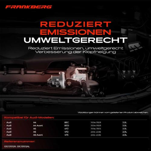 1x AGR-Ventil Abgasrückführungsventil für Audi A4 8EC A4 Avant 8ED A6 4F2 A6 Avant 4F5 2.0L 2004-2008 Bild 1x AGR-Ventil Abgasrückführungsventil für Audi A4 8EC A4 Avant 8ED A6 4F2 A6 Avant 4F5 2.0L 2004-2008