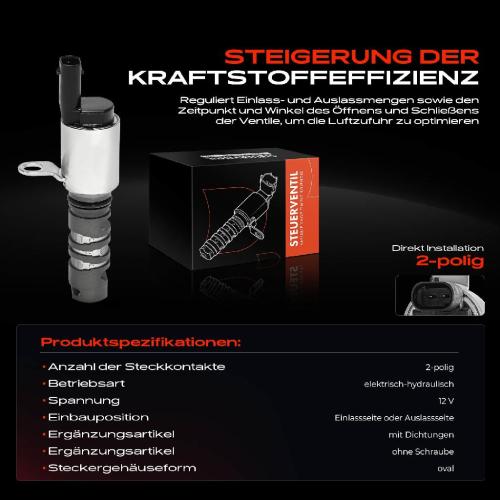 1x Steuerventil Nockenwellenverstellung für VW Golf Polo Audi A4 A3 Seat Skoda Bild 1x Steuerventil Nockenwellenverstellung für VW Golf Polo Audi A4 A3 Seat Skoda