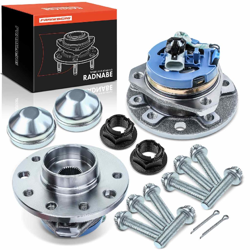 Frankberg 2x Radnabe Radlagersatz Vorderachse beidseitig für Opel Astra G Cabriolet Caravan CC Coupe Kasten/Kombi