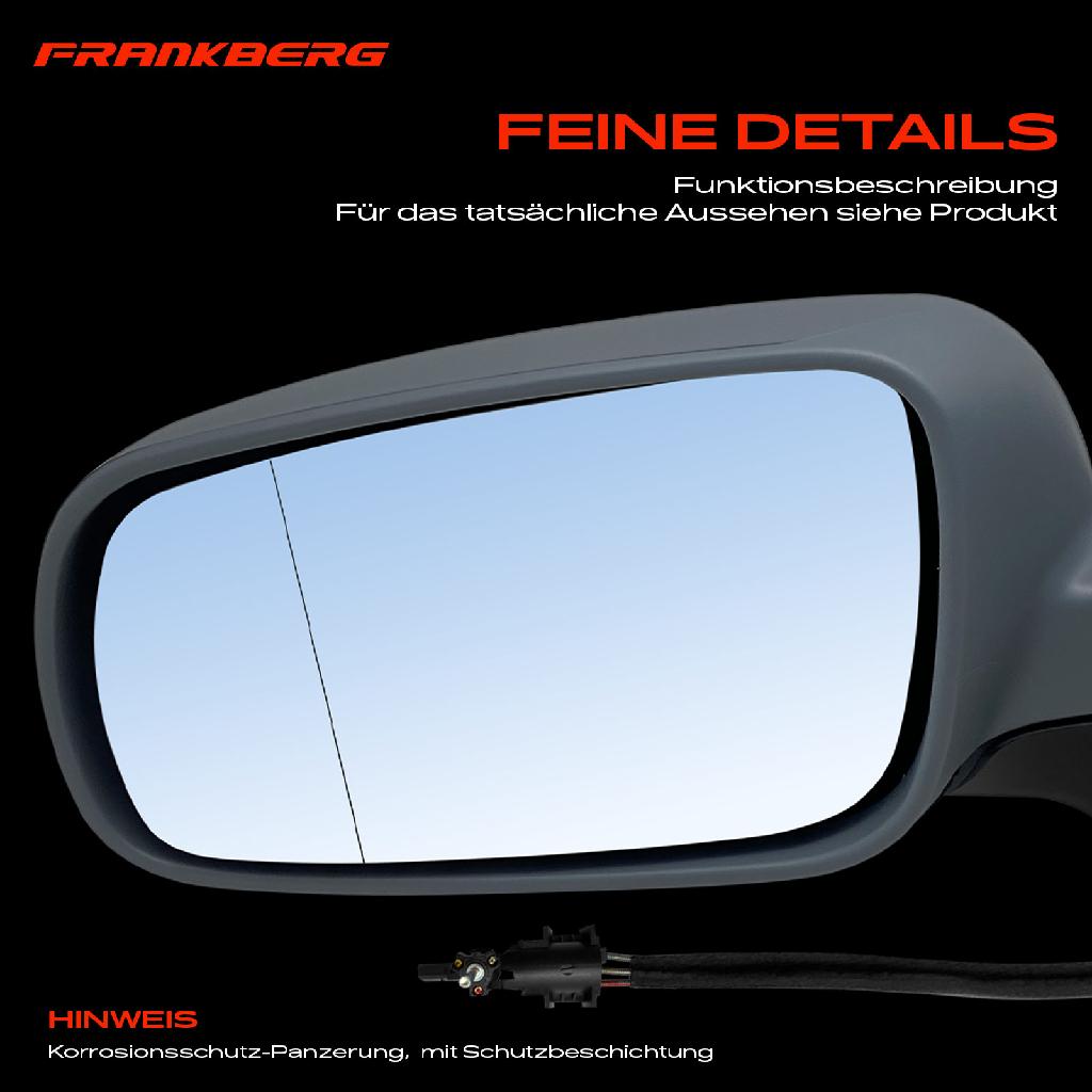 1x Außenspiegel Links für Seat Cordoba 6K1 6K2 6K5 Ibiza II 6K1 1999-2002