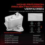 1x Ölkühler Motoröl für Alfa Romeo 159 939 Saab 9-5 YS3E 1.9L