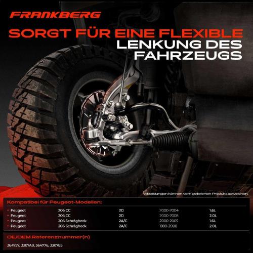 1x Achsschenkel Radlagergehäuse Komplett Vorderachse Rechts für Peugeot 206 CC 2D 2A/C Bild 1x Achsschenkel Radlagergehäuse Komplett Vorderachse Rechts für Peugeot 206 CC 2D 2A/C