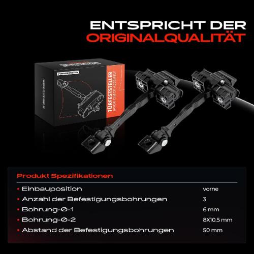 2x Türfeststeller Türfangband Türstopper für VW Polo Van 6R 2009-2022 Bild 2x Türfeststeller Türfangband Türstopper für VW Polo Van 6R 2009-2022