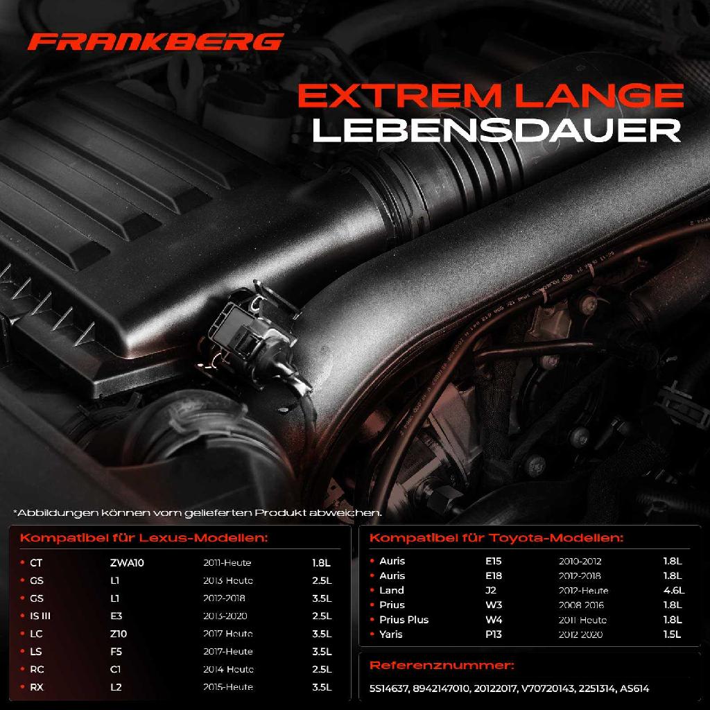 1x Saugrohrdruck Sensor für Lexus CT GS LC RC RX Toyota Auris Prius Yaris 2010-2024