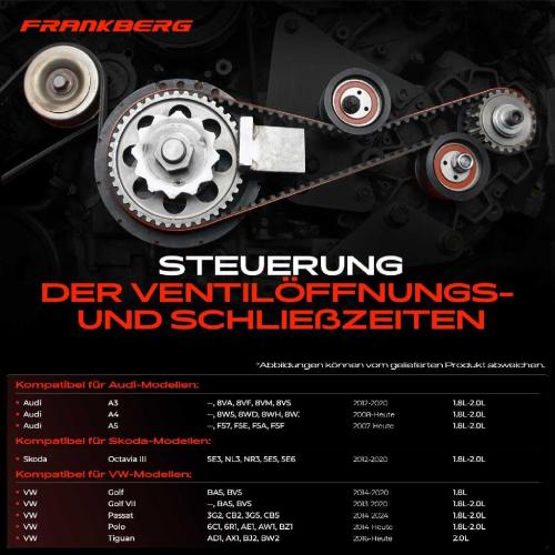 1x Keilrippenriemensatz für VW Golf Passat Audi A3 A4 A5 A6 A7 A8 Q2 Q3 Q5 TT Bild 1x Keilrippenriemensatz für VW Golf Passat Audi A3 A4 A5 A6 A7 A8 Q2 Q3 Q5 TT