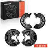 Frankberg 4x Ankerblech Bremsscheibe Vorne und Hinten für VW Golf Audi A3 8P1 Seat Leon Skoda