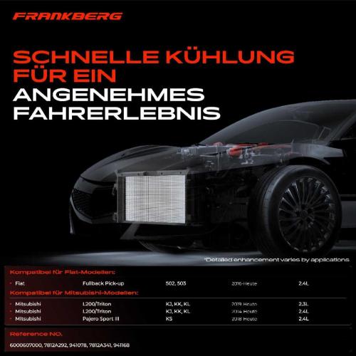 1x Kondensator Klimaanlage für Fiat Fullback Mitsubishi L200 Pajero Bild 1x Kondensator Klimaanlage für Fiat Fullback Mitsubishi L200 Pajero