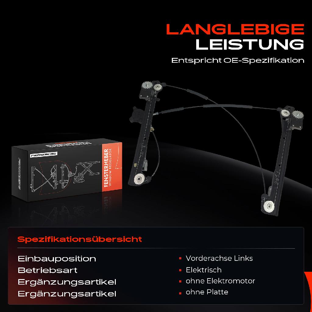 1x Fensterheber Vorne Links für MINI R58 Cooper R59 Cooper S