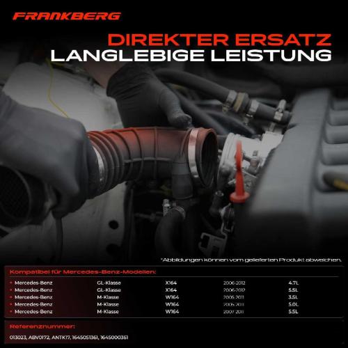 1x Ansaugschlauch, Luftfilter für Mercedes-Benz GL-Klasse X164 M-Klasse W164 Bild 1x Ansaugschlauch, Luftfilter für Mercedes-Benz GL-Klasse X164 M-Klasse W164