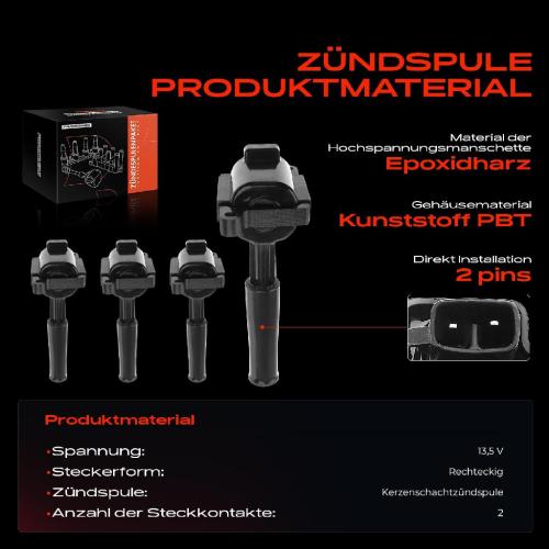 4x Zündmodul Zündspule für Jaguar XJ X308 XK8 Convertible X100 XK8 Coupe 3.2L 4.0L 1997-1999 Bild 4x Zündmodul Zündspule für Jaguar XJ X308 XK8 Convertible X100 XK8 Coupe 3.2L 4.0L 1997-1999