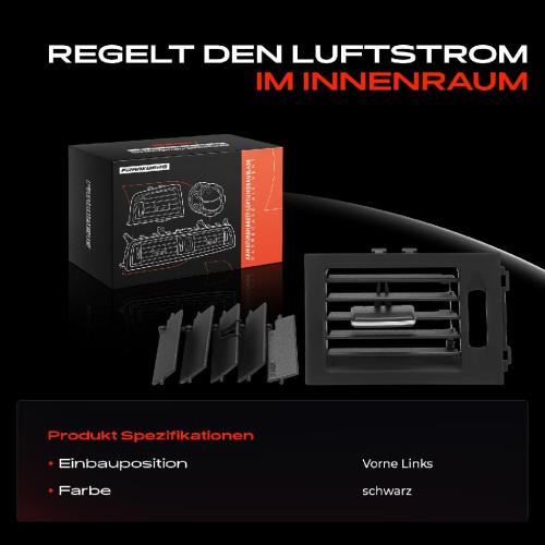 1x Luftdüse Armaturenbrett Vorne Links für Mercedes-Benz W204 C204 S204 2008-2013 Bild 1x Luftdüse Armaturenbrett Vorne Links für Mercedes-Benz W204 C204 S204 2008-2013