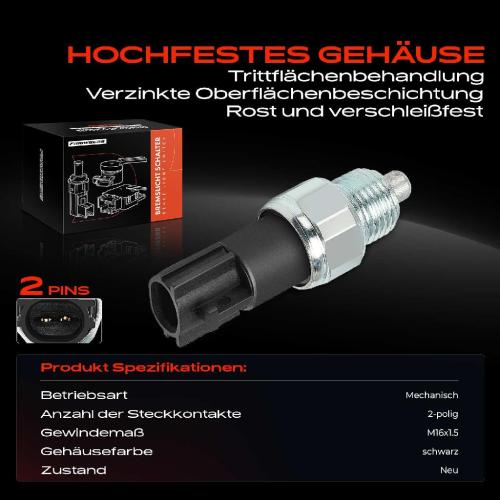 1x Bremslichtschalter für Mazda 6 Nissan Primera Renault X-Trail Megane II Bild 1x Bremslichtschalter für Mazda 6 Nissan Primera Renault X-Trail Megane II