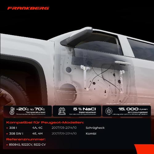 1x Fensterheber Vorne Rechts für Peugeot 308 I 4A 4C 308 SW I 4E 4H Bild 1x Fensterheber Vorne Rechts für Peugeot 308 I 4A 4C 308 SW I 4E 4H