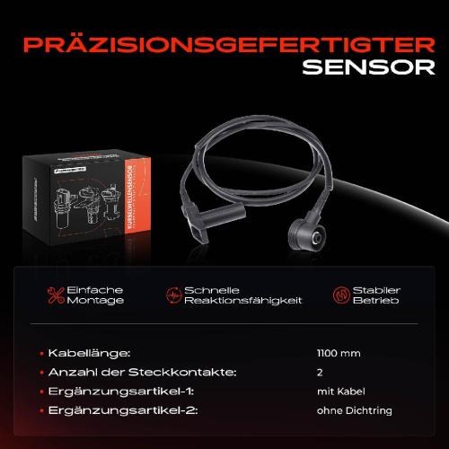 1x Kurbelwellensensor Impulsgeber für Mercedes-Benz 124 E-Klasse W124 C-Klasse W202 W202 1991-2000 Bild 1x Kurbelwellensensor Impulsgeber für Mercedes-Benz 124 E-Klasse W124 C-Klasse W202 W202 1991-2000