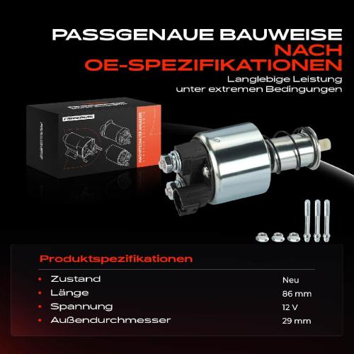 1x Magnetschalter Starter für Toyota Corolla Kombi Avensis MR 2 III 1.4L 1.6L 1.8L Bild 1x Magnetschalter Starter für Toyota Corolla Kombi Avensis MR 2 III 1.4L 1.6L 1.8L