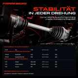 1x Antriebswelle Vorderachse Rechts für VW Passat Touran Skoda Superb III Audi Q3 2.0L