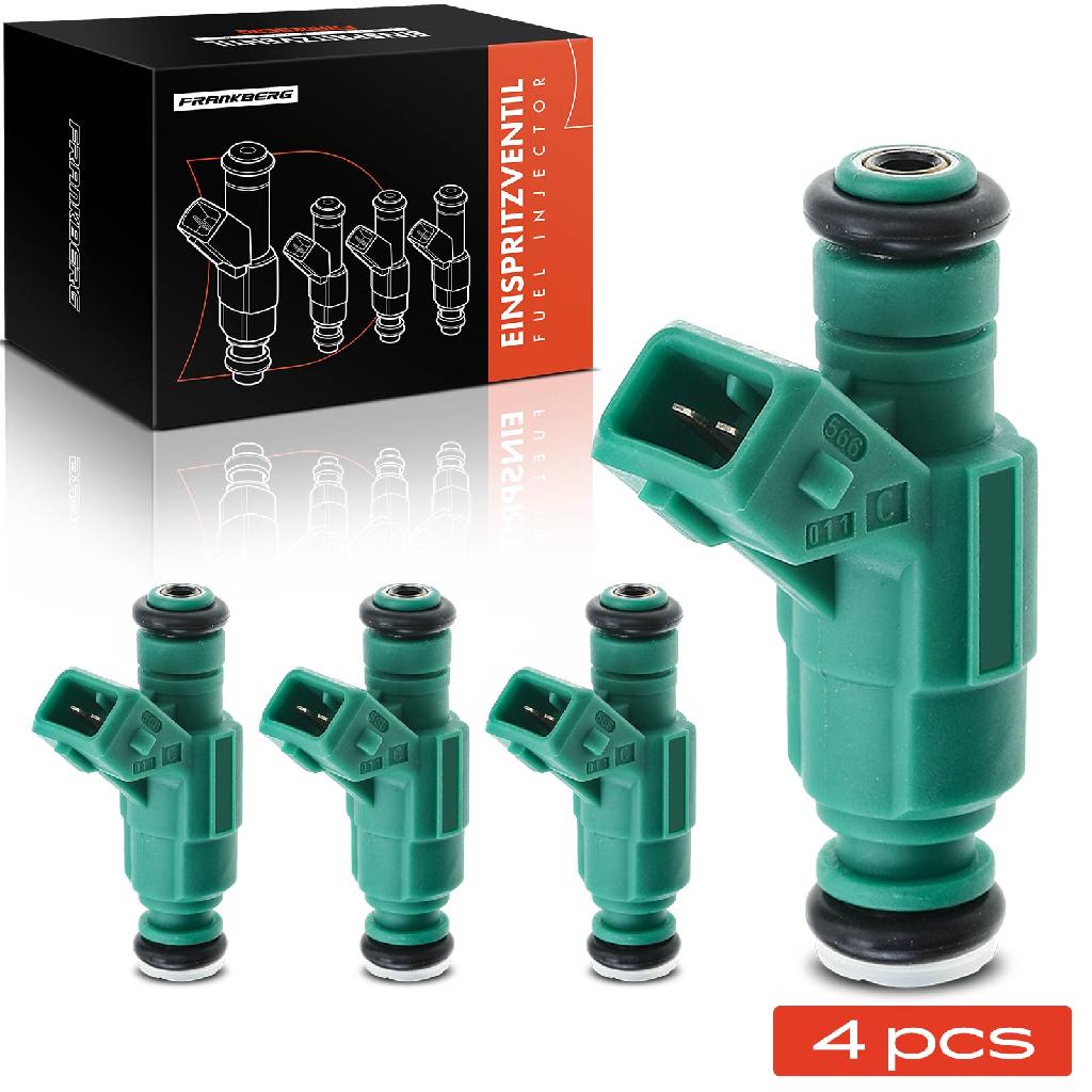 Frankberg 4x Einspritzventil Einspritzdüse für Citroën Berlingo Xsara Peugeot 206