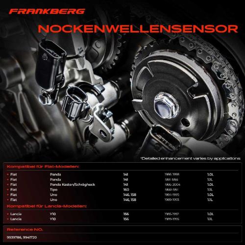 1x Nockenwellenposition Sensor für Fiat Panda Uno Lancia Y10 156 1.0L 1.1L 1984-2004 Bild 1x Nockenwellenposition Sensor für Fiat Panda Uno Lancia Y10 156 1.0L 1.1L 1984-2004