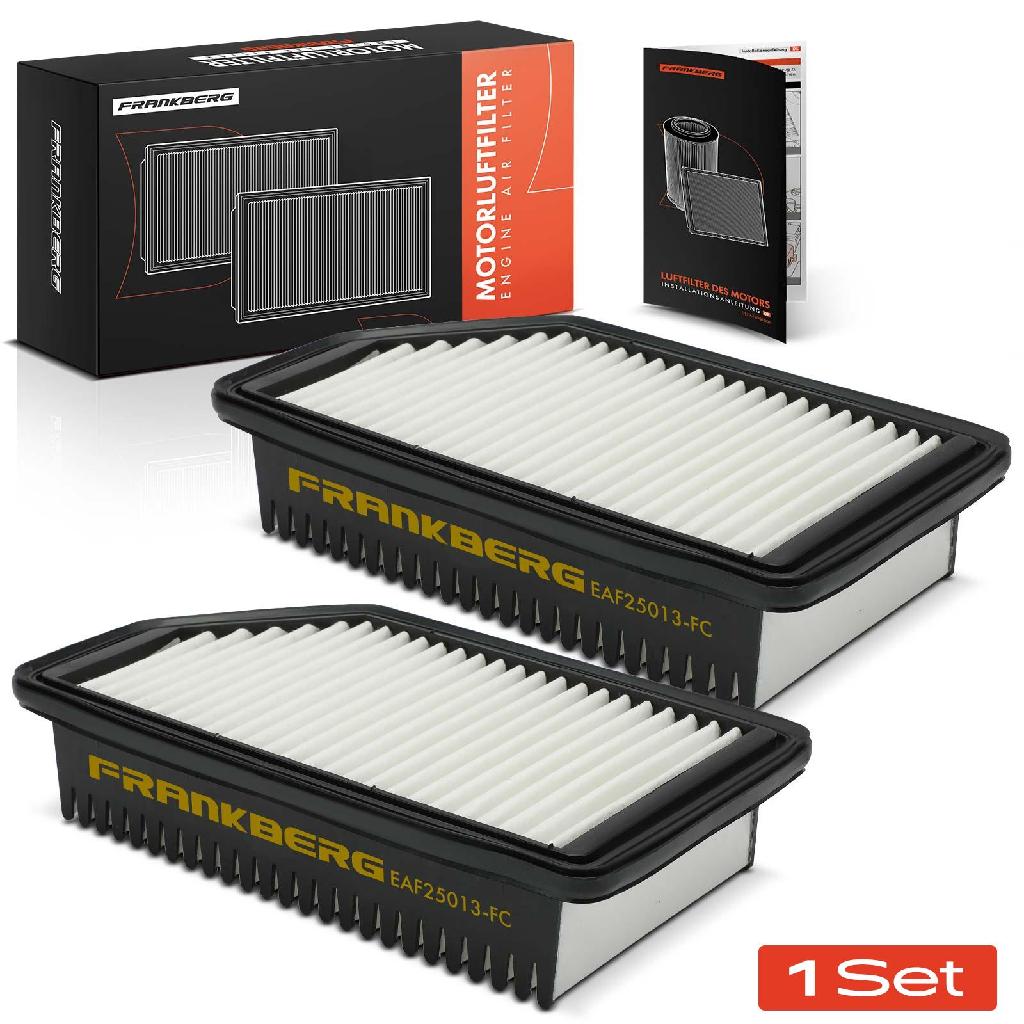 2x Luftfilter Filtereinsatz für KIA Rio III Stufenheck UB 11-17 1.2L C25013