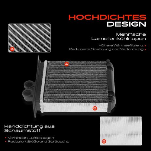 1x Wärmetauscher Innenraumheizung für VW Crafter 30 35 Mercedes-Benz Sprinter B906 Bild 1x Wärmetauscher Innenraumheizung für VW Crafter 30 35 Mercedes-Benz Sprinter B906