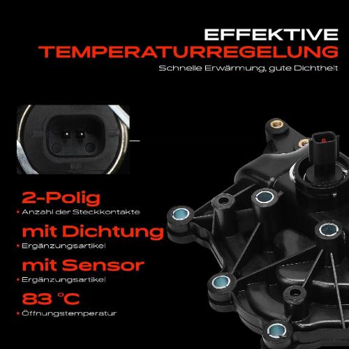 Frankberg 1x Thermostat Kühlmittel für Renault Clio III Fluence Kangoo Megane II Scénic II Bild Frankberg 1x Thermostat Kühlmittel für Renault Clio III Fluence Kangoo Megane II Scénic II