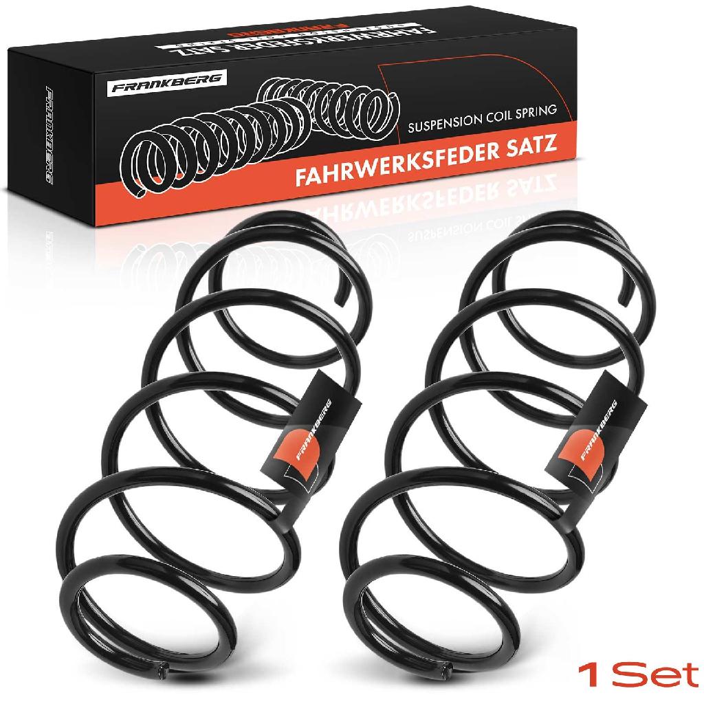 Frankberg 2x Fahrwerksfeder Vorderachse für Peugeot 308 SW I 3008 5008 Citroën C4 II 1.6L
