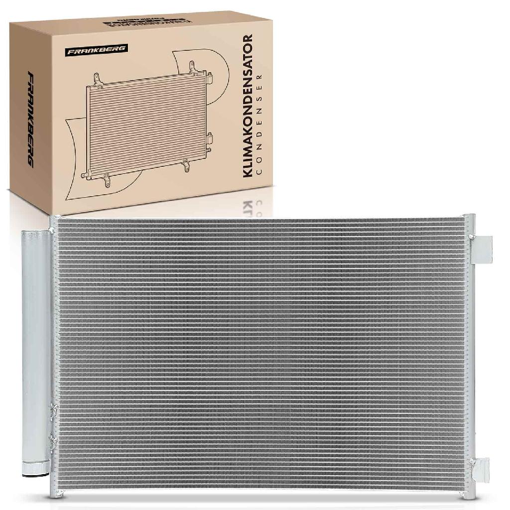 Frankberg 1x Kondensator Klimaanlage für Fiat 500 C 312 1.0L Bj ab 2020
