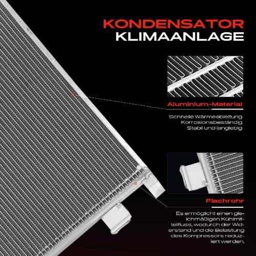 1x Kondensator Klimaanlage für KIA Rio IV Stonic Hatchback FB YB Bild 1x Kondensator Klimaanlage für KIA Rio IV Stonic Hatchback FB YB