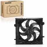 Frankberg 1x Motorkühller Einfachlüfter mit Kühlerlüfterrahmen Mercedes-Benz M-Klasse GLE W166 C292 GLS