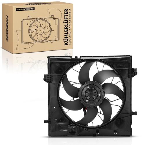 Frankberg 1x Motorkühller Einfachlüfter mit Kühlerlüfterrahmen Mercedes-Benz M-Klasse GLE W166 C292 GLS Bild Frankberg 1x Motorkühller Einfachlüfter mit Kühlerlüfterrahmen Mercedes-Benz M-Klasse GLE W166 C292 GLS