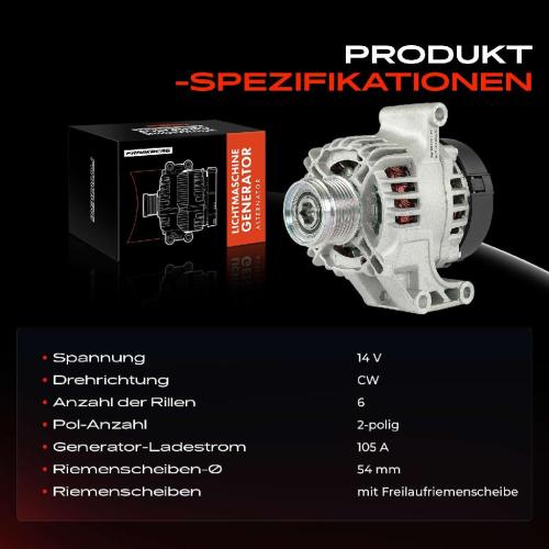 1x Lichtmaschine Generator für Opel Corsa D S07 Vauxhall Agila Corsa Suzuki Bild 1x Lichtmaschine Generator für Opel Corsa D S07 Vauxhall Agila Corsa Suzuki