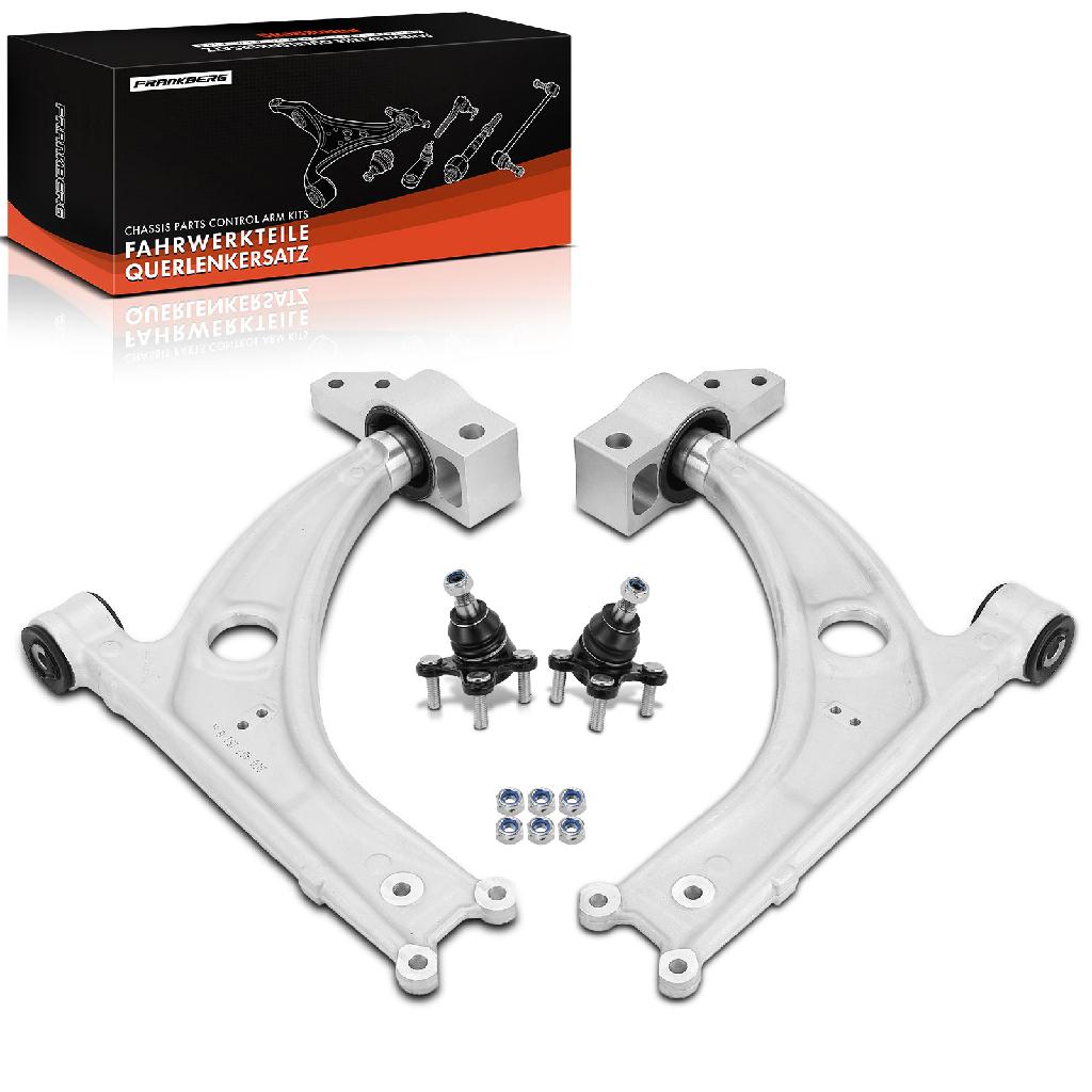 1x Querlenker Satz Vorderachse für VW CC Passat Alltrack Variant Sharan Tiguan Audi Q3 Seat Alhambra Van