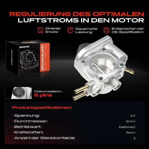 1x Drosselklappe Drosselklappenstutzen für VW Passat 3B Audi A4 8D Skoda Superb I 3U4 1.6L 2.0L Bild 1x Drosselklappe Drosselklappenstutzen für VW Passat 3B Audi A4 8D Skoda Superb I 3U4 1.6L 2.0L