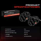 2x Fahrwerksfeder Hinterachse für Opel Astra F T92 Vectra A J89 Vectra A CC 1988-2001