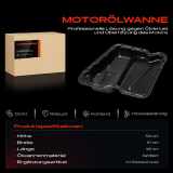 1x Ölwanne Motorölwanne für Nissan NV400 Opel Movano B X62 Renault Master III 2.3L
