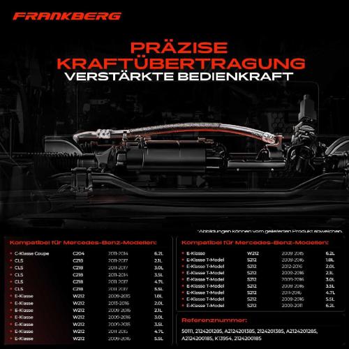 2x Seilzug Feststellbremse Hinterachse beidseitig für Mercedes-Benz C-Class E-Class Bild 2x Seilzug Feststellbremse Hinterachse beidseitig für Mercedes-Benz C-Class E-Class