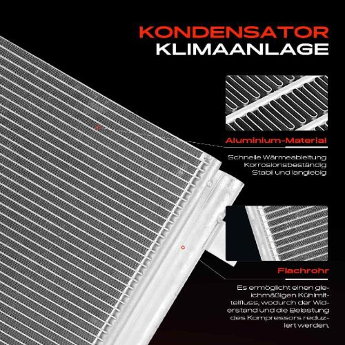 Frankberg 1x Kondensator Klimaanlage für Dacia Duster Logan Sandero Lada 1.6L Bild Frankberg 1x Kondensator Klimaanlage für Dacia Duster Logan Sandero Lada 1.6L