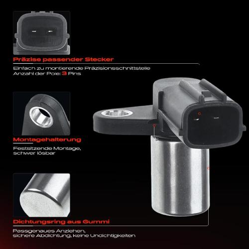 Frankberg 1x Kurbelwellensensor Impulsgeber für Mazda 5 323 F/S VI 626 V MPV II Premacy RX-8 1.8L 1.9L 2.0L Bild Frankberg 1x Kurbelwellensensor Impulsgeber für Mazda 5 323 F/S VI 626 V MPV II Premacy RX-8 1.8L 1.9L 2.0L