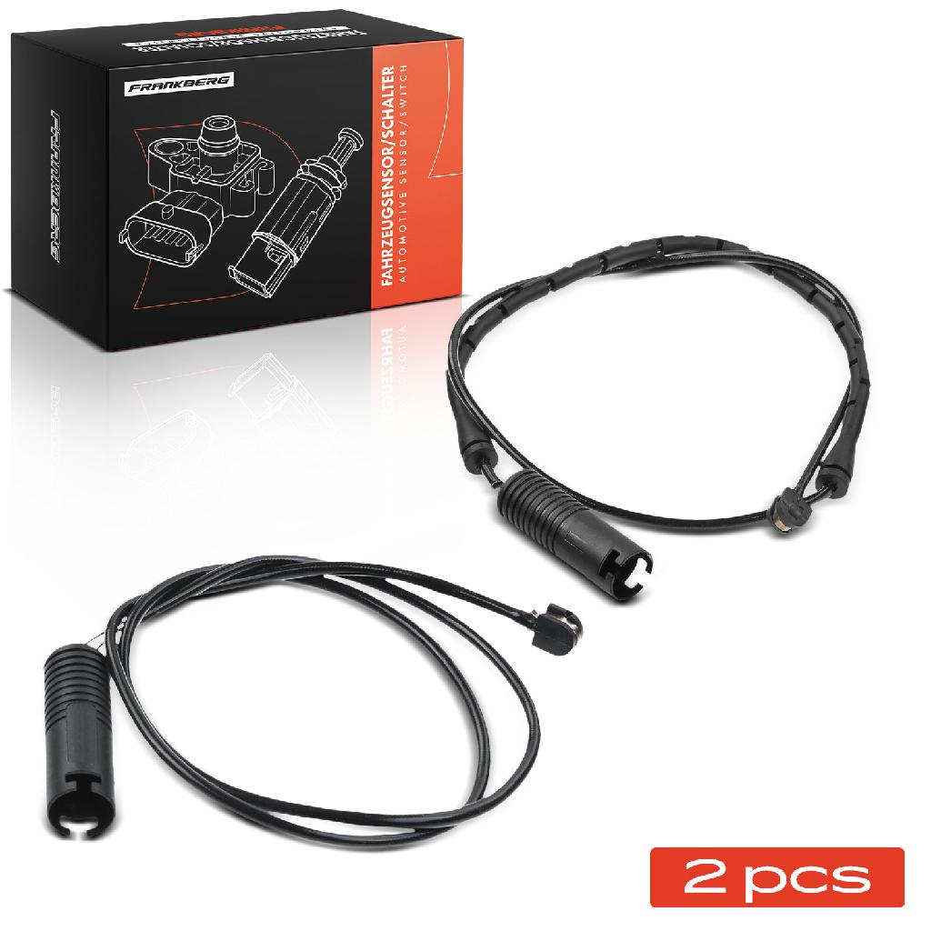 2x Warnkontakt Bremsbelagverschleiß Vorderachse für BMW 3er Cabriolet Coupe Compact Z3 Roadster E36 1990-2003