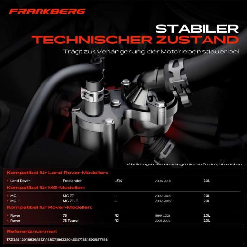 1x Thermostat Kühlmittel für Land Rover Freelander L314 MG ZT Rover 75 Tourer Bild 1x Thermostat Kühlmittel für Land Rover Freelander L314 MG ZT Rover 75 Tourer