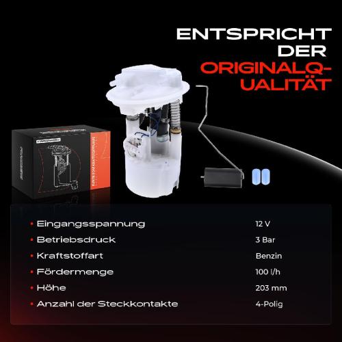 1x Kraftstoffpumpe für Renault Clio II BB CB 1.2L 1.4L 1.6L 2.0L 1998-2007 Bild 1x Kraftstoffpumpe für Renault Clio II BB CB 1.2L 1.4L 1.6L 2.0L 1998-2007