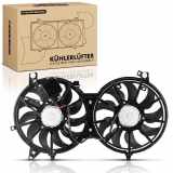 Frankberg 1x Motorkühller Doppellüfter mit Kühlerlüfterrahmen Infiniti Q70 Nissan 370 Z Murano II 3.7L