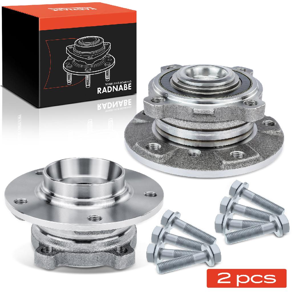 2x Radnabe Radlagersatz Vorderachse beidseitig für BMW 5er E60 5er Touring E61 6er E63 6er Cabriolet E64