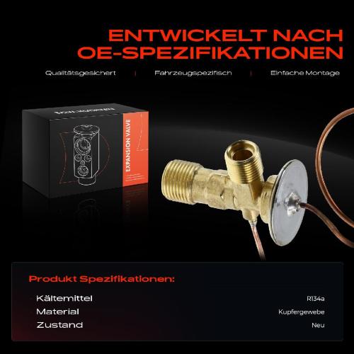 1x Expansionsventil Klimaanlage für Alfa Romeo 164 Jaguar XJ XJ40 XJSC Saab 9000 Bild 1x Expansionsventil Klimaanlage für Alfa Romeo 164 Jaguar XJ XJ40 XJSC Saab 9000